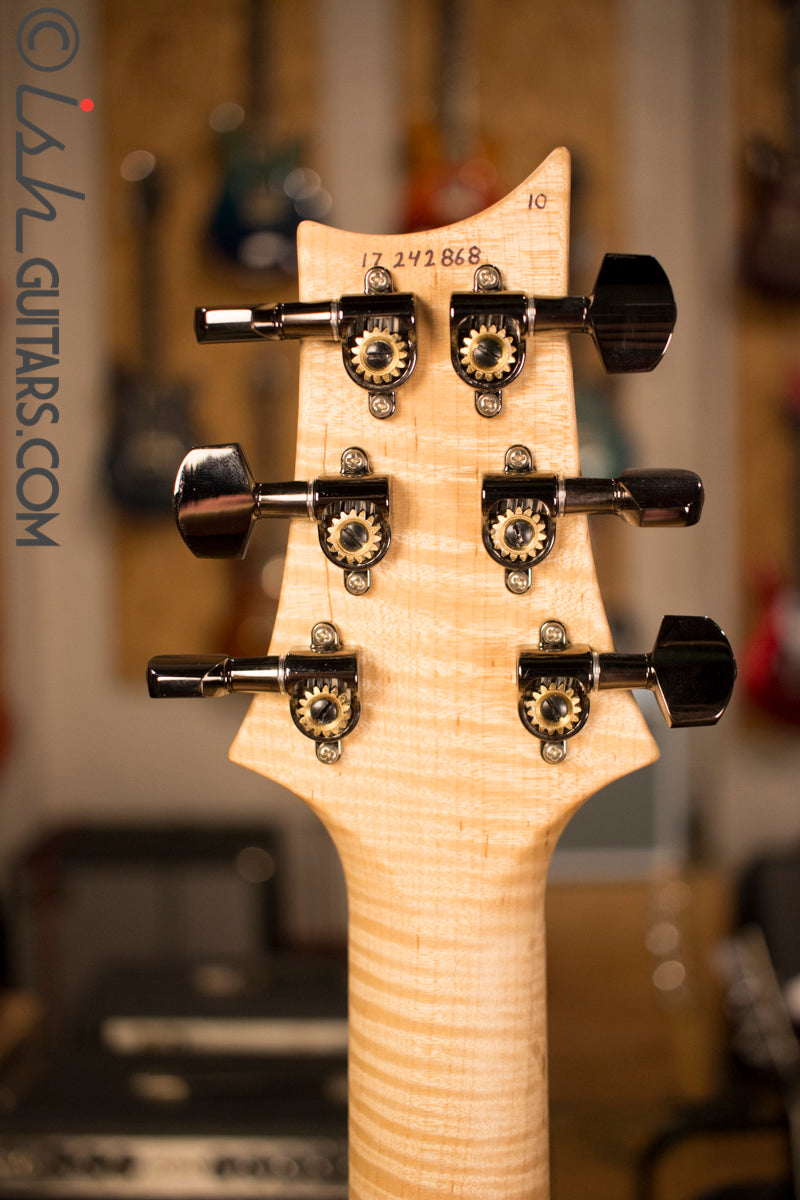 Paul Reed Smith PRS Custom 24 Semi-Hollow Wood Library Quilt Swamp Ash Charcoal