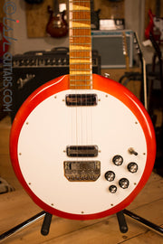 1967 Rickenbacker Bantar Banjatar Banjo Electric Guitar Hybrid Super Rare Fireglo