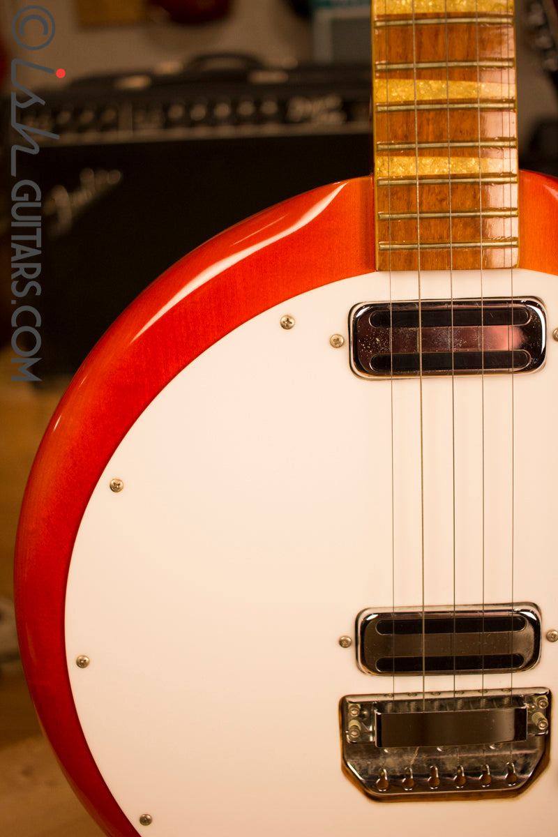 1967 Rickenbacker Bantar Banjatar Banjo Electric Guitar Hybrid Super Rare Fireglo