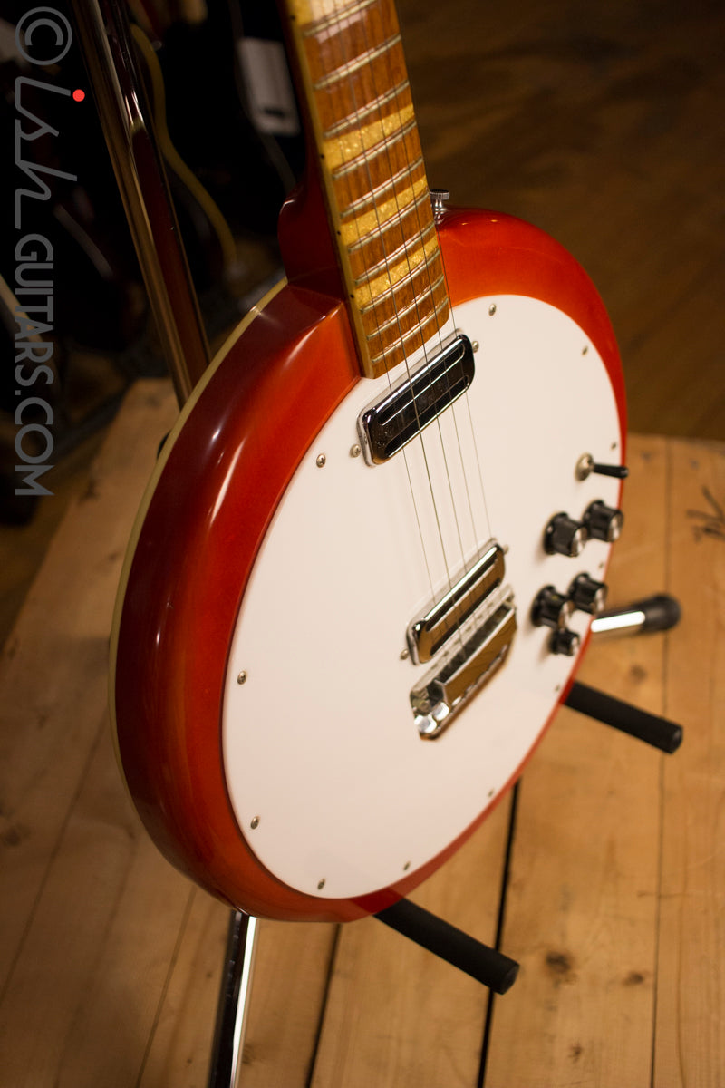1967 Rickenbacker Bantar Banjatar Banjo Electric Guitar Hybrid Super Rare Fireglo