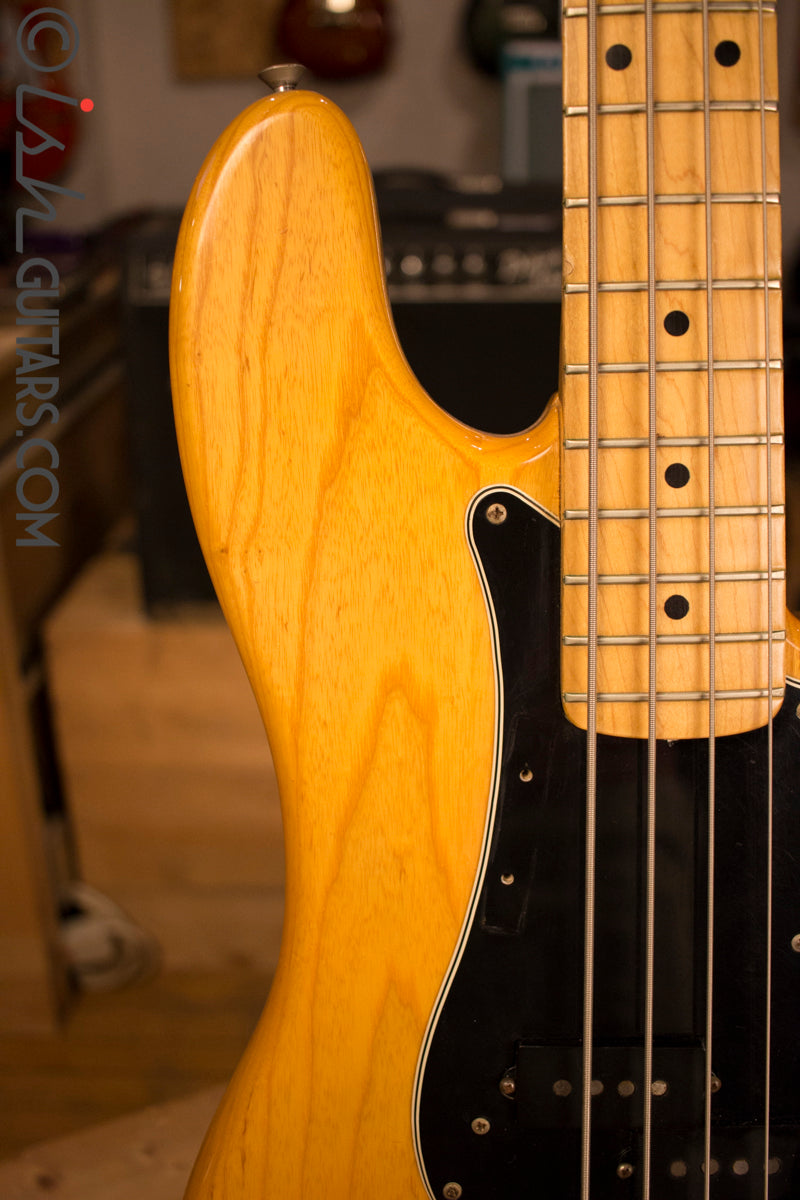 1976 Fender P Bass Precision Natural – Ish Guitars