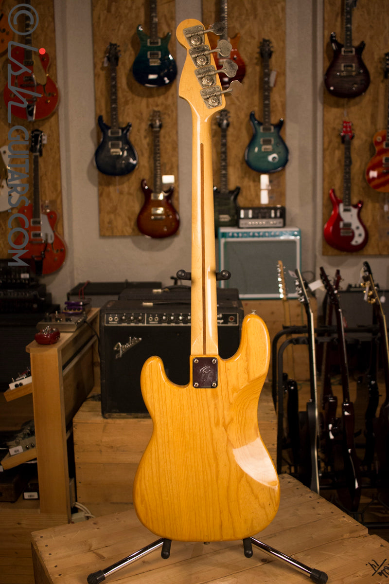 1976 Fender P Bass Precision Natural – Ish Guitars