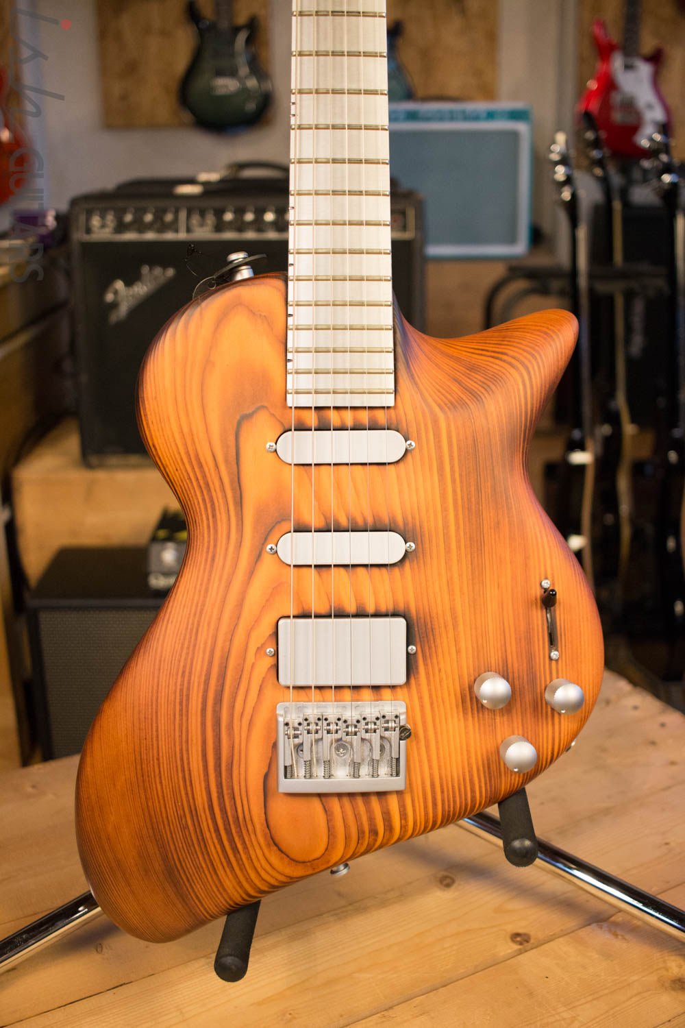 Andreas Guitars Feirce Shark Aluminum Fretboard Rare