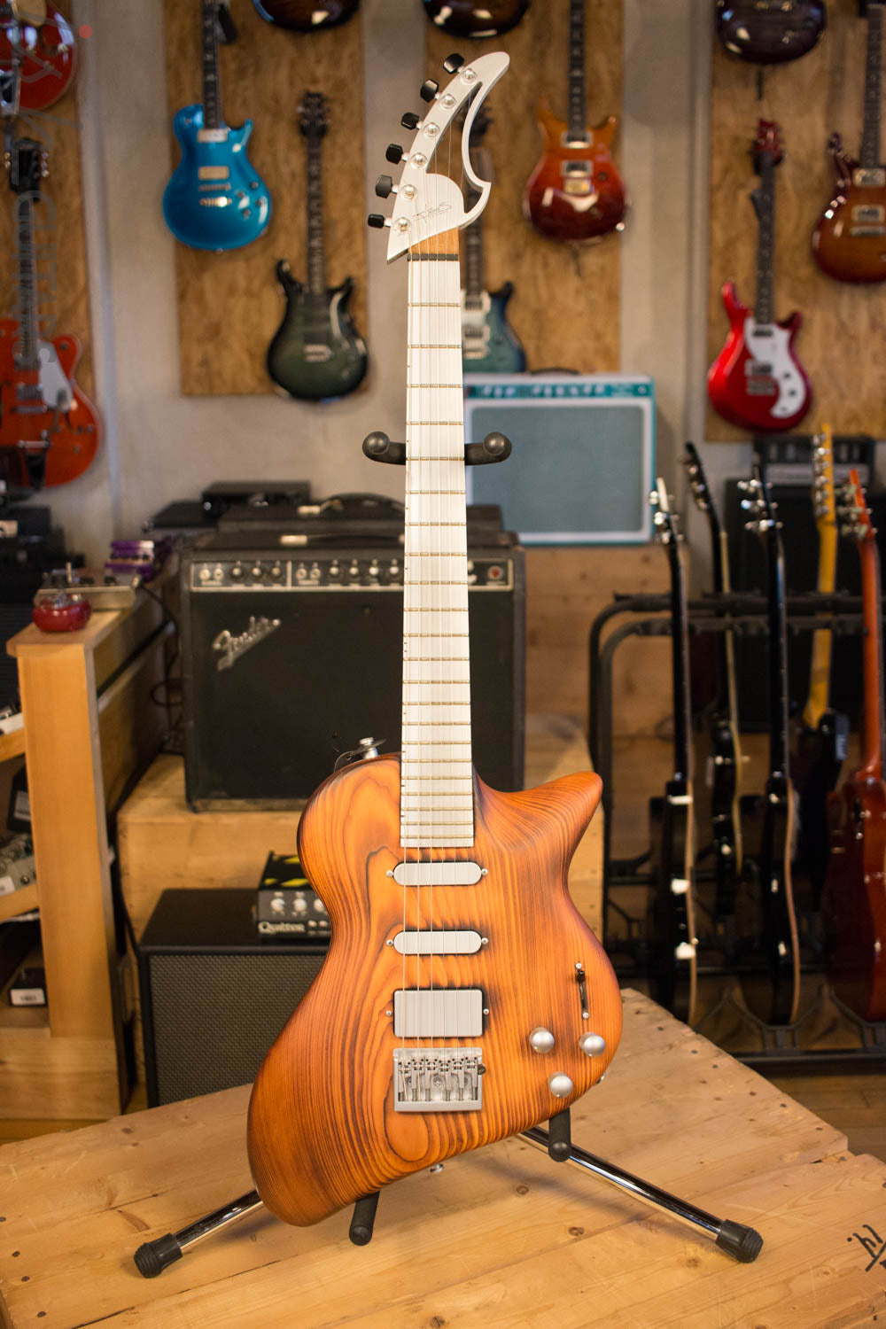 Andreas Guitars Feirce Shark Aluminum Fretboard Rare