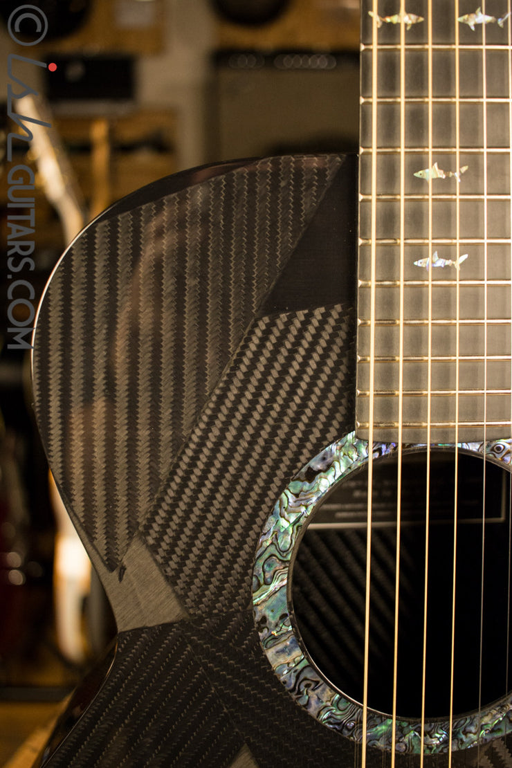 Rainsong BI-WS1000N2 Black Ice Carbon Fiber Composite Acoustic Guitar