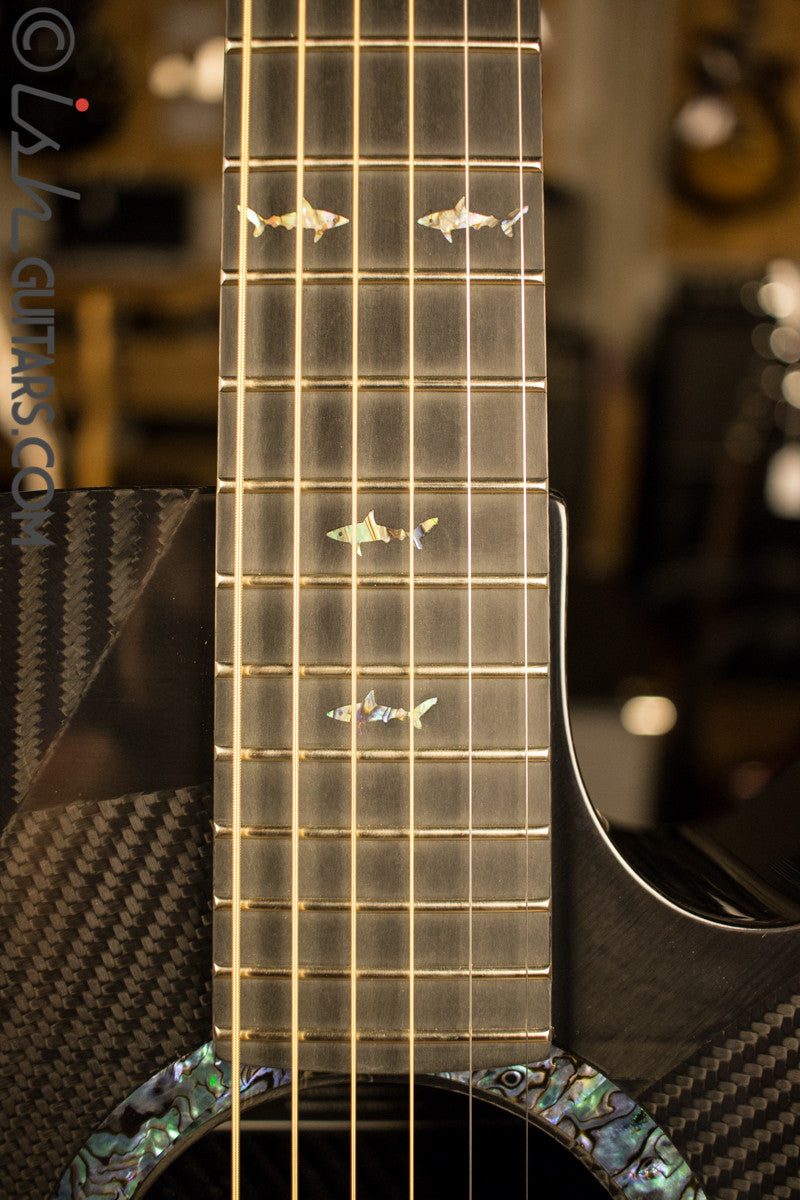 Rainsong BI-WS1000N2 Black Ice Carbon Fiber Composite Acoustic Guitar