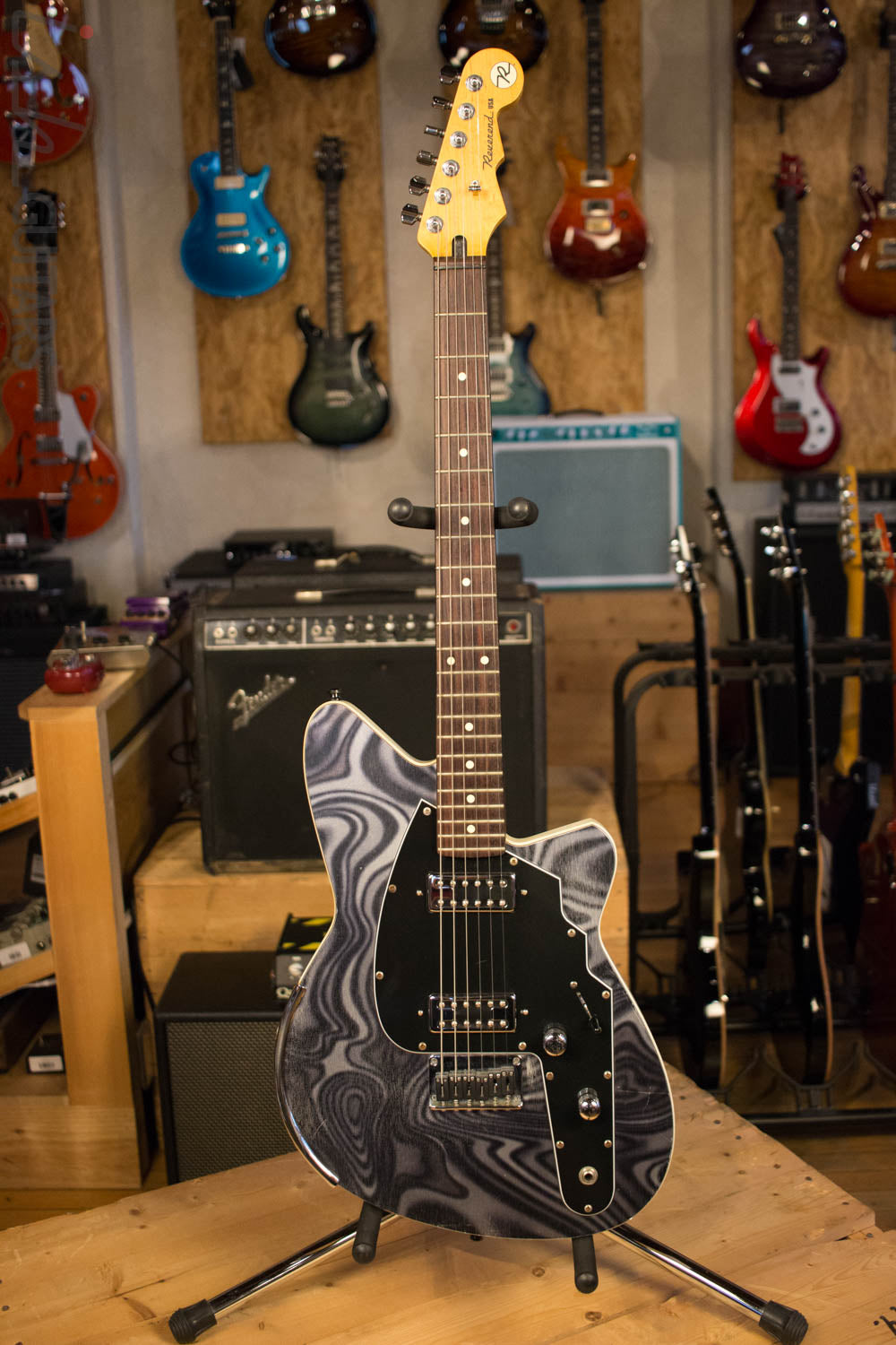 USA Reverend Wolfman Rocco Advanced Revtrons Lava Swirl