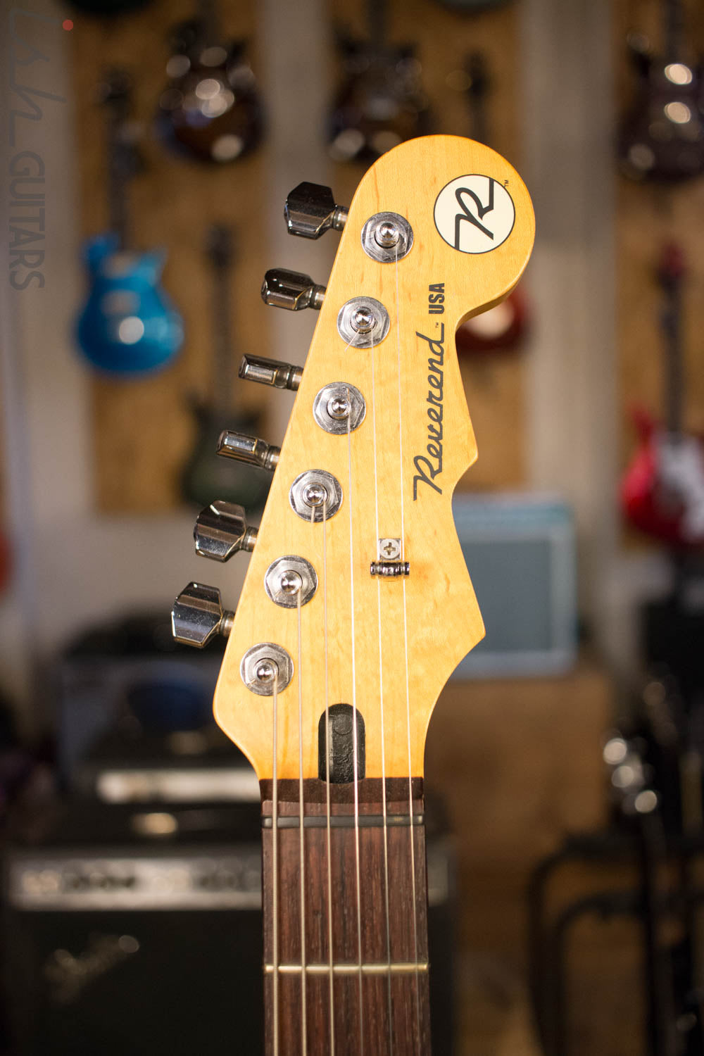 USA Reverend Wolfman Rocco Advanced Revtrons Lava Swirl