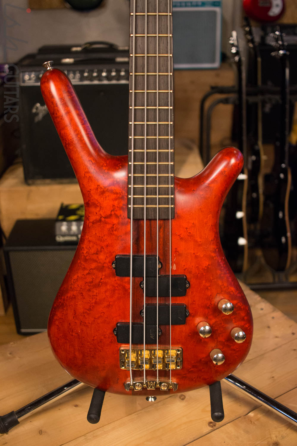 Warwick Streamette Corvette Streamer Hybrid Four String Bolt-On RARE