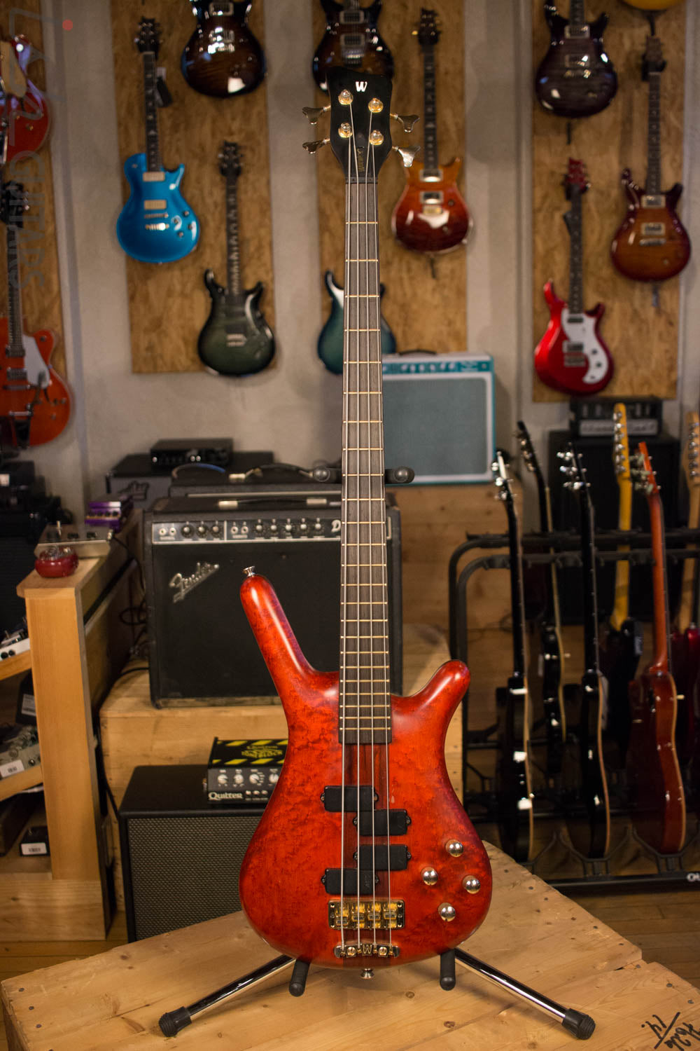 Warwick Streamette Corvette Streamer Hybrid Four String Bolt-On RARE