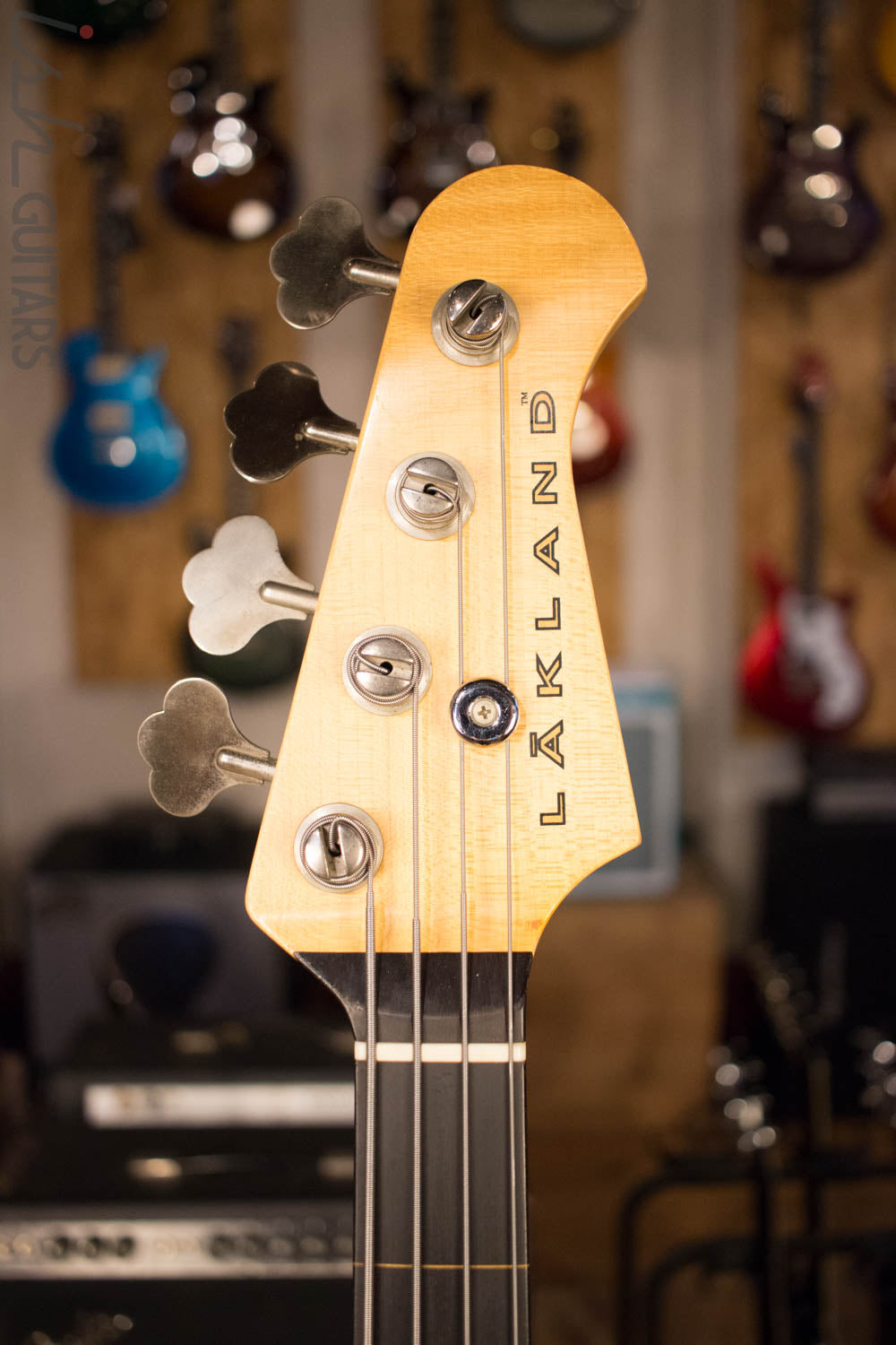 1995 First Year! USA Lakland 4-94 Fretless Four String Early RARE