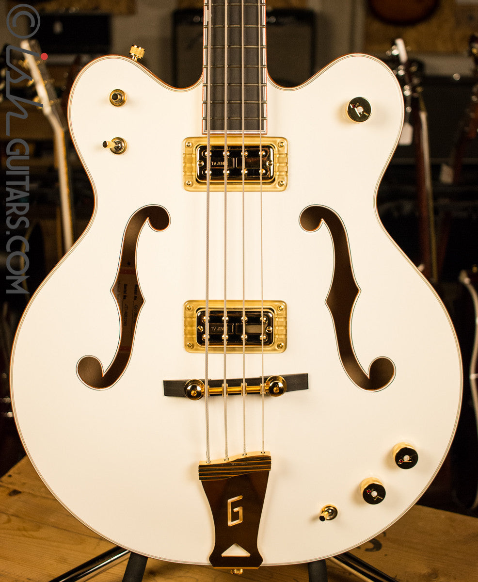 Gretsch G6136LSB White Falcon Bass Store Demo