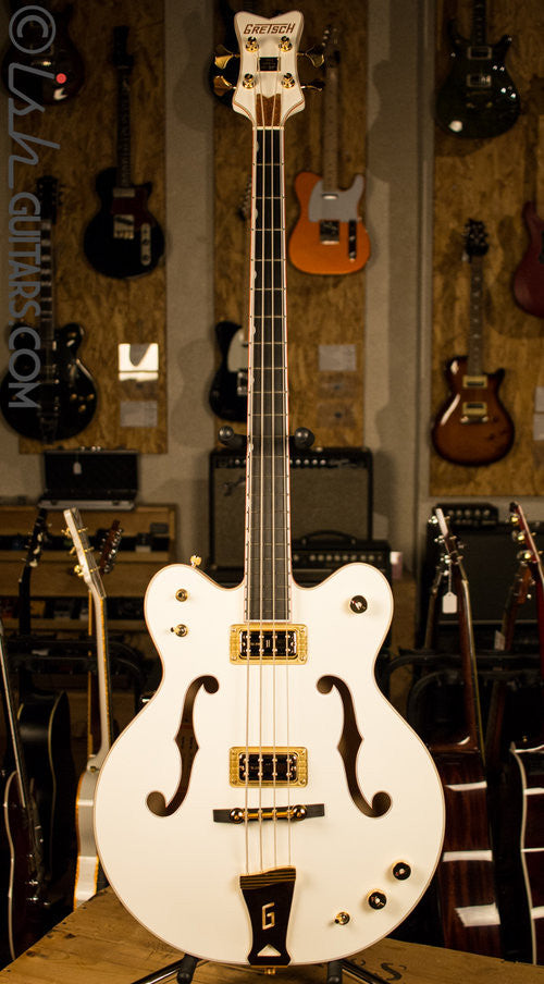 Gretsch G6136LSB White Falcon Bass Store Demo