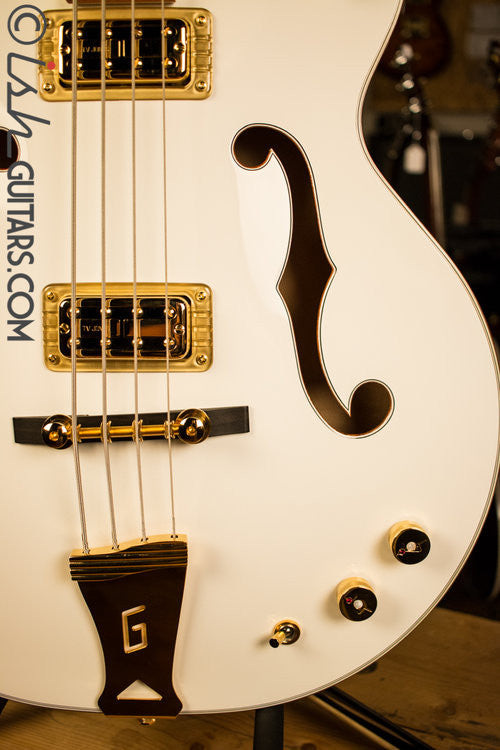 Gretsch G6136LSB White Falcon Bass Store Demo