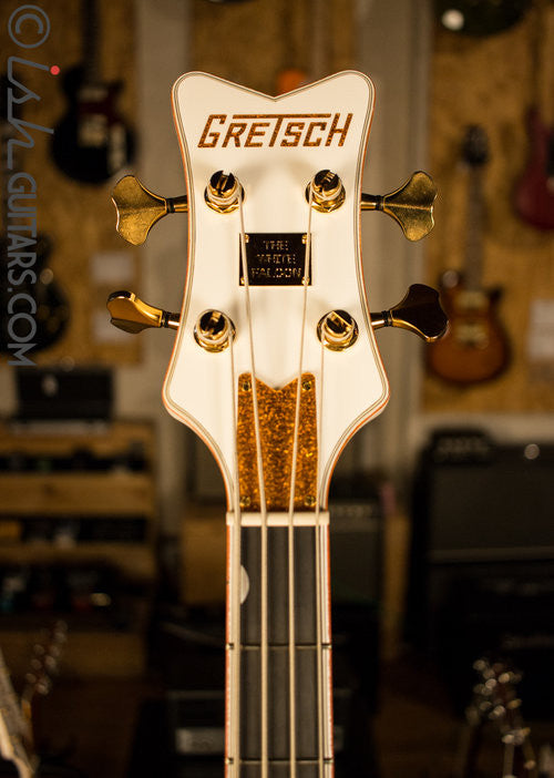 Gretsch G6136LSB White Falcon Bass Store Demo
