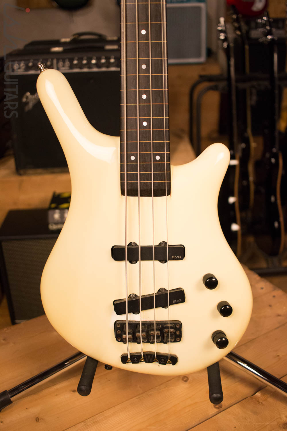 Early Warwick Thumb Fretless Bass Neck Thru Four String