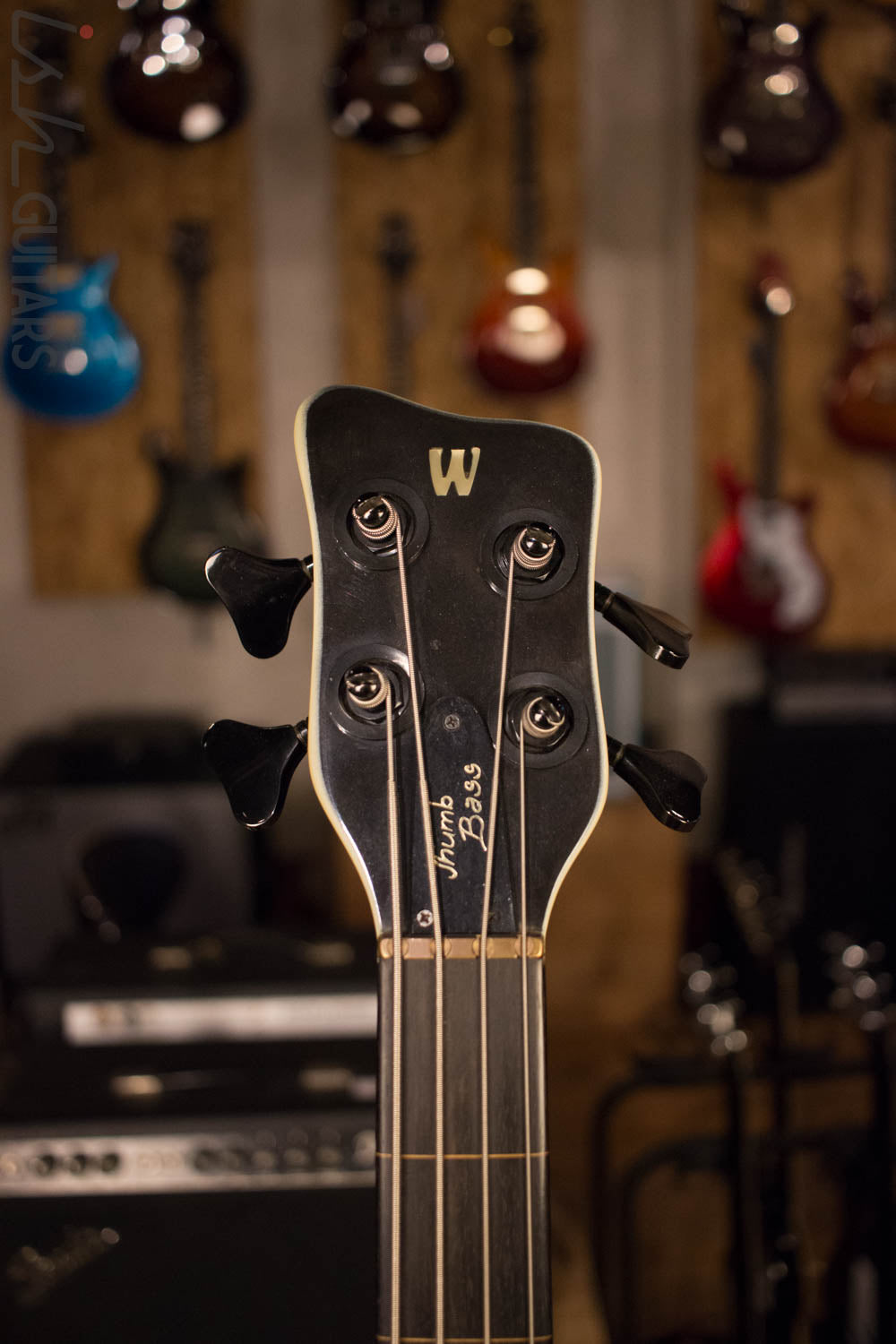 Early Warwick Thumb Fretless Bass Neck Thru Four String