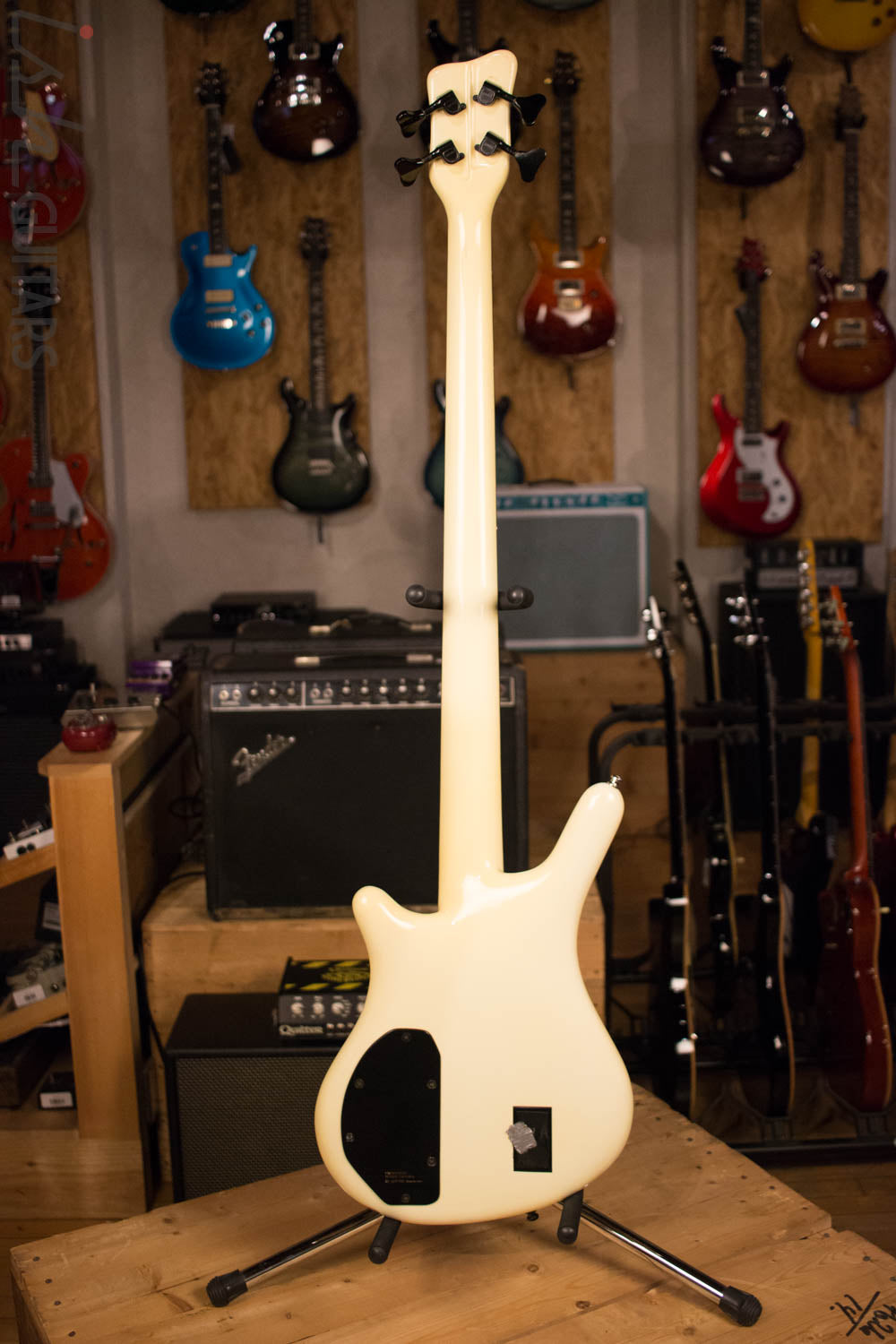Early Warwick Thumb Fretless Bass Neck Thru Four String