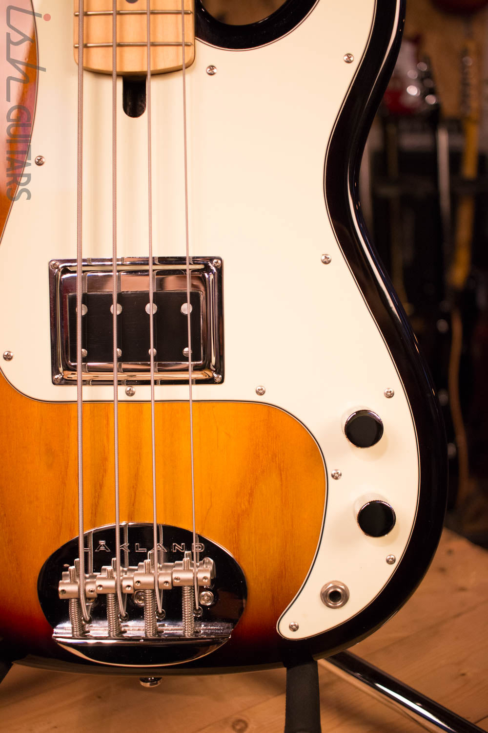 Lakland Skyline Bob Glaub 44-64 Darkstar Bass Four String Burst