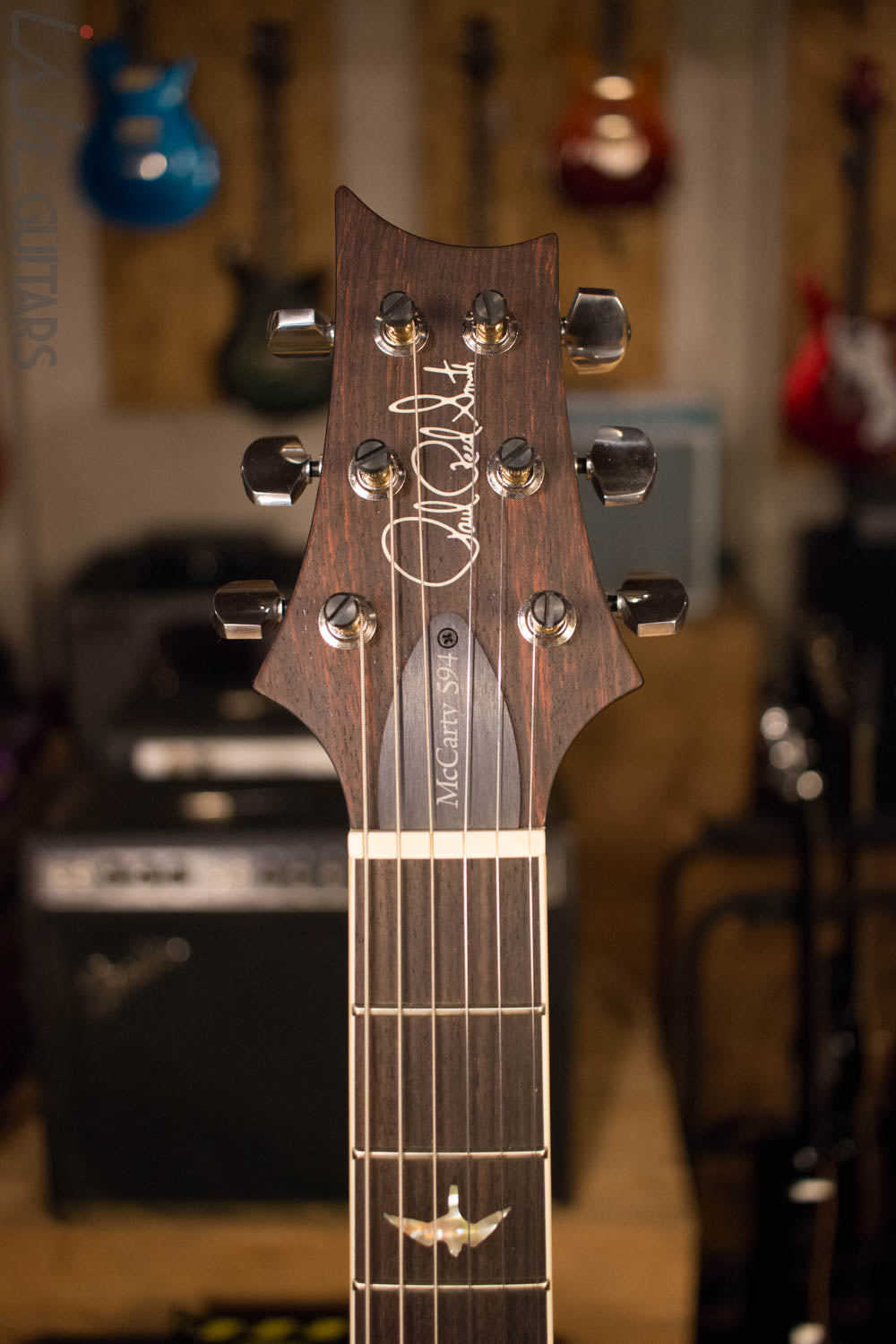 Paul Reed Smith McCarty 594 Soapbar 10 Top Limited Edition Faded Whale Blue