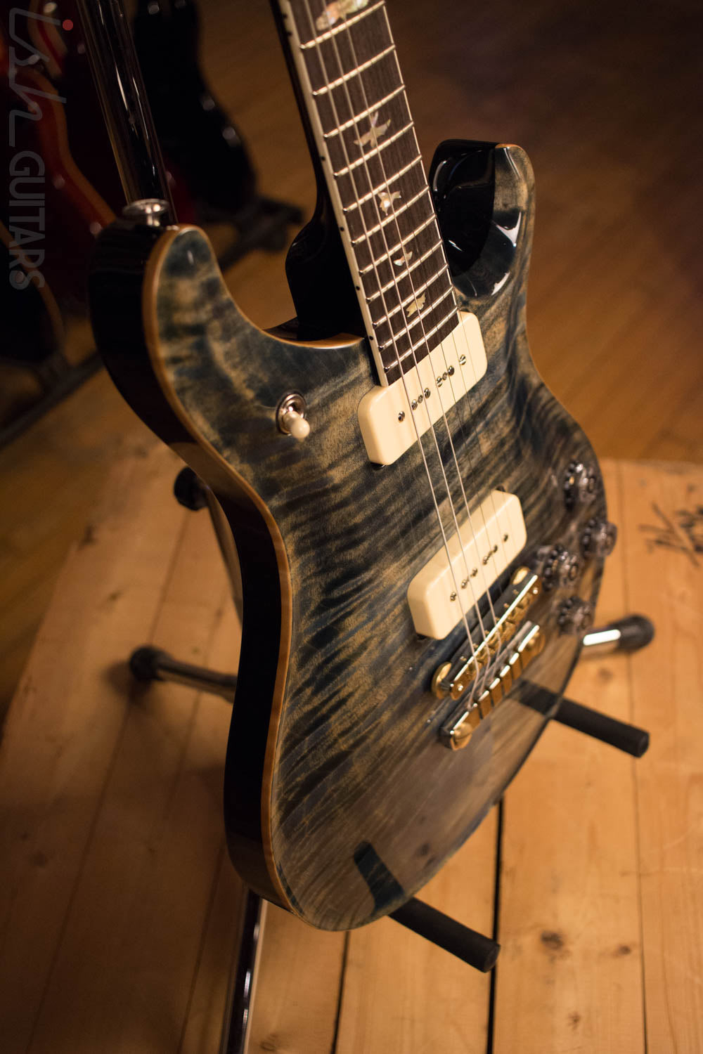 Paul Reed Smith McCarty 594 Soapbar 10 Top Limited Edition Faded Whale Blue