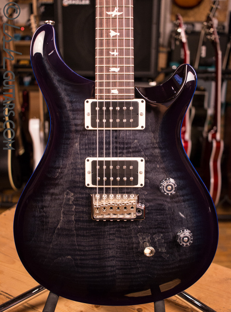 Paul Reed Smith CE24 Custom Color Grey Black Blue Burst