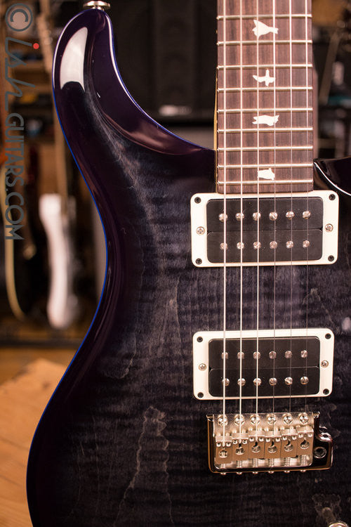 Paul Reed Smith CE24 Custom Color Grey Black Blue Burst