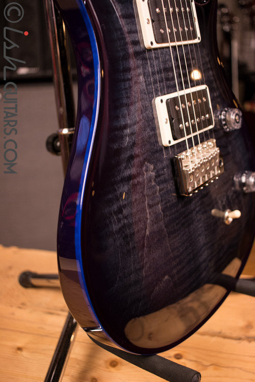Paul Reed Smith CE24 Custom Color Grey Black Blue Burst