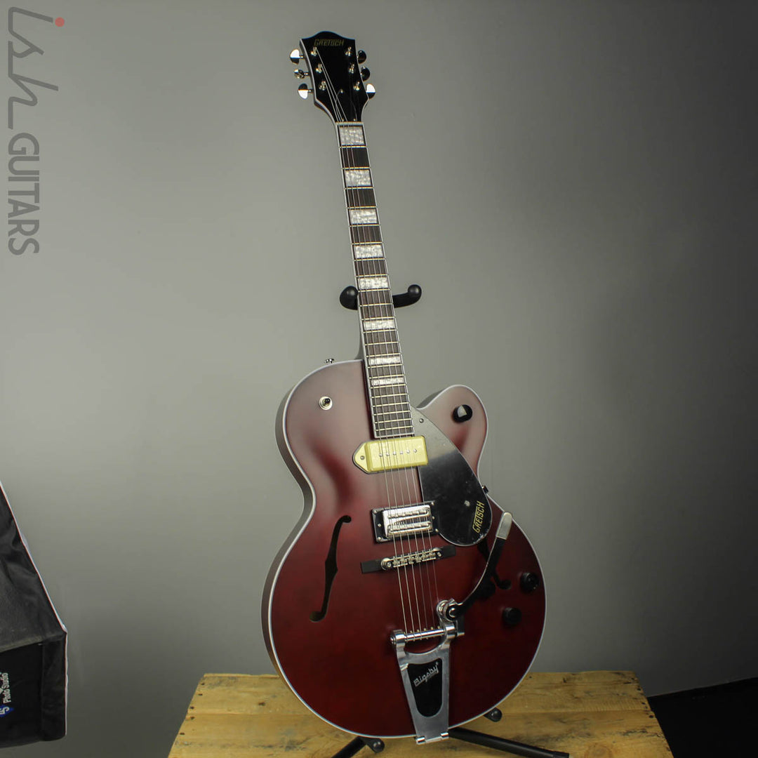 Gretsch G2420T-P90 Limited Edition Streamliner Hollow Body w/ Bigsby Midnight Wine Satin