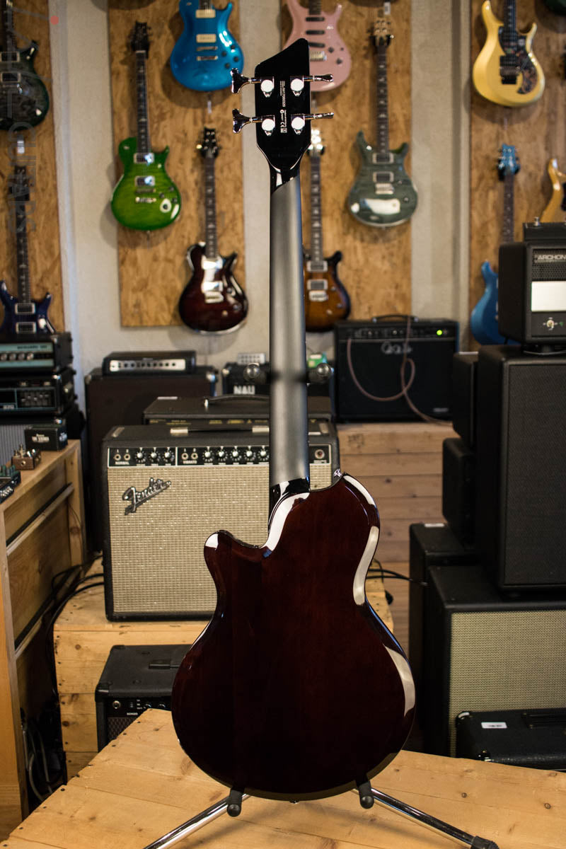 Supro 2043 Huntington III Short Scale with Piezo Pickup Flame Tobacco Sunburst Store Demo