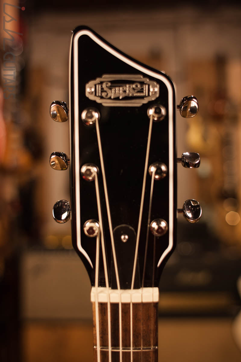 2018 Supro Island Series 2022TB Westbury Baritone Trans Blue