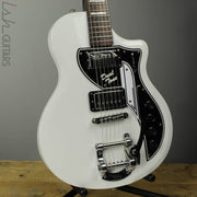 Supro David Bowie Limited Edition Dual Tone Electric Guitar White Finish