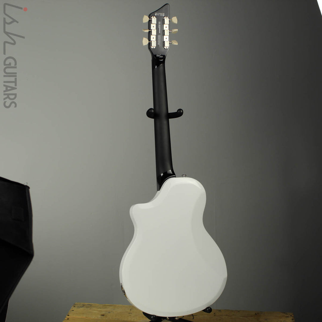 Supro David Bowie Limited Edition Dual Tone Electric Guitar White Finish