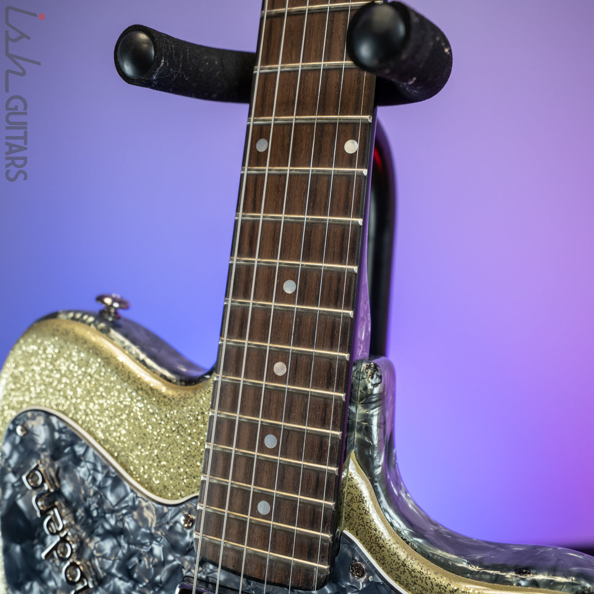 Italia Modena Gold Sparkle B-Stock – Ish Guitars