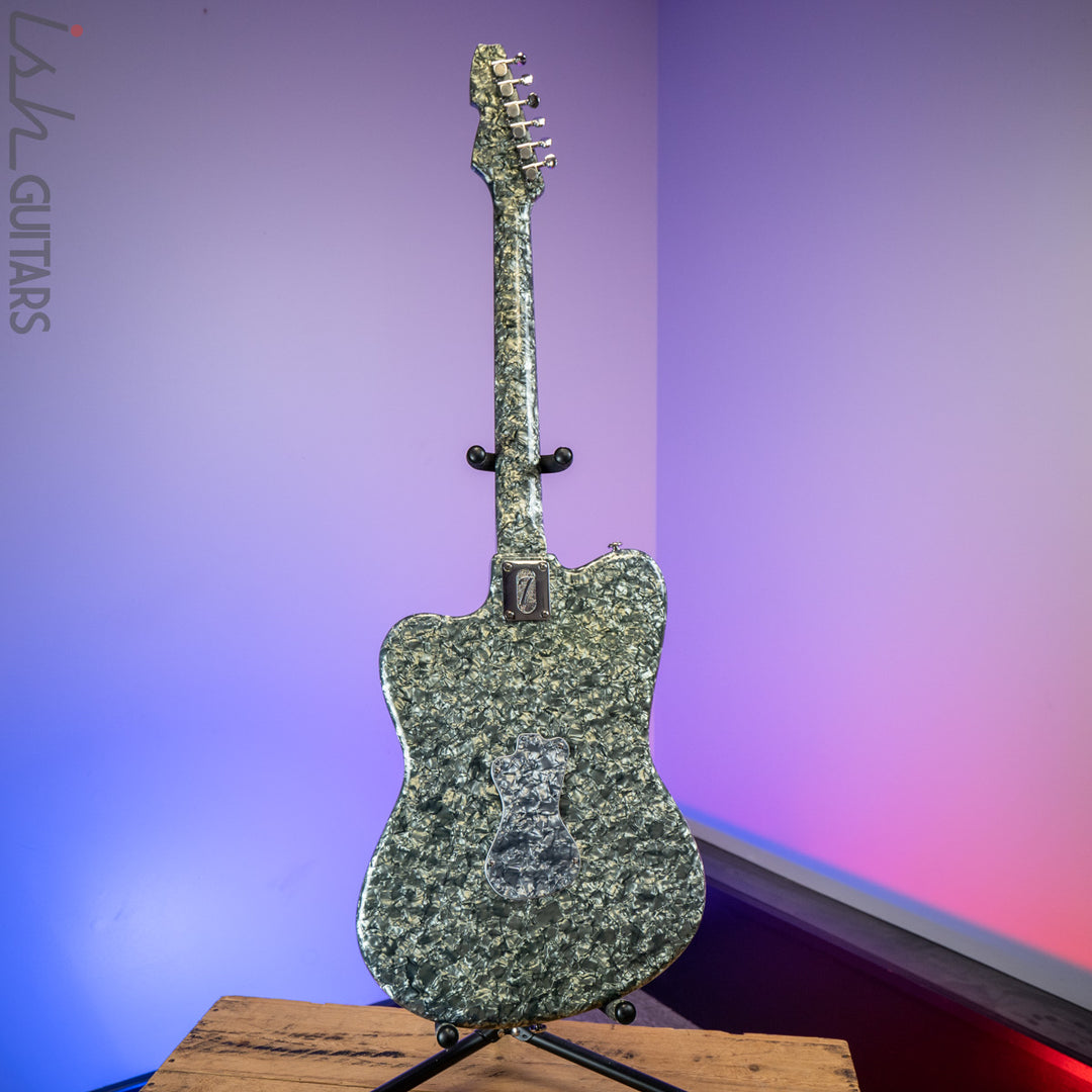 【希少】italia guitar modena ビザール ゴールドスパークル 希少】italia guitar modena ビザール ゴールドスパークル 希少