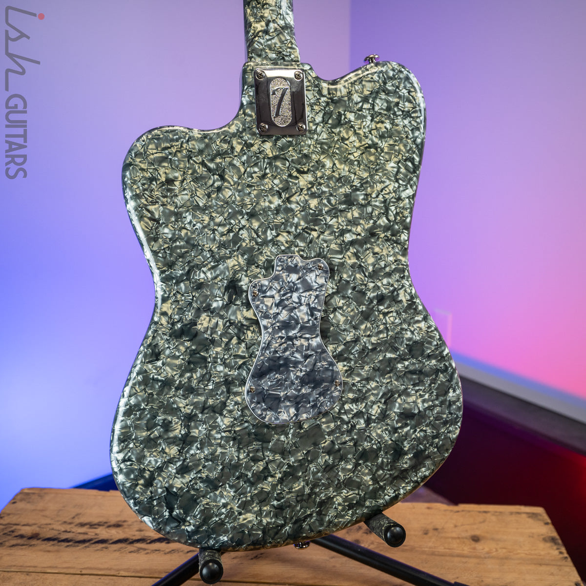 Italia Modena Gold Sparkle B-Stock – Ish Guitars