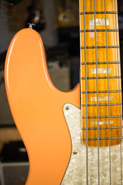 JEB Custom Guitars Jazz Bass Bound Maple Neck w/ Block Inlays
