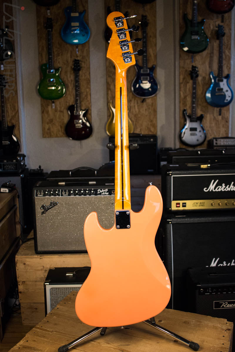 JEB Custom Guitars Jazz Bass Bound Maple Neck w/ Block Inlays