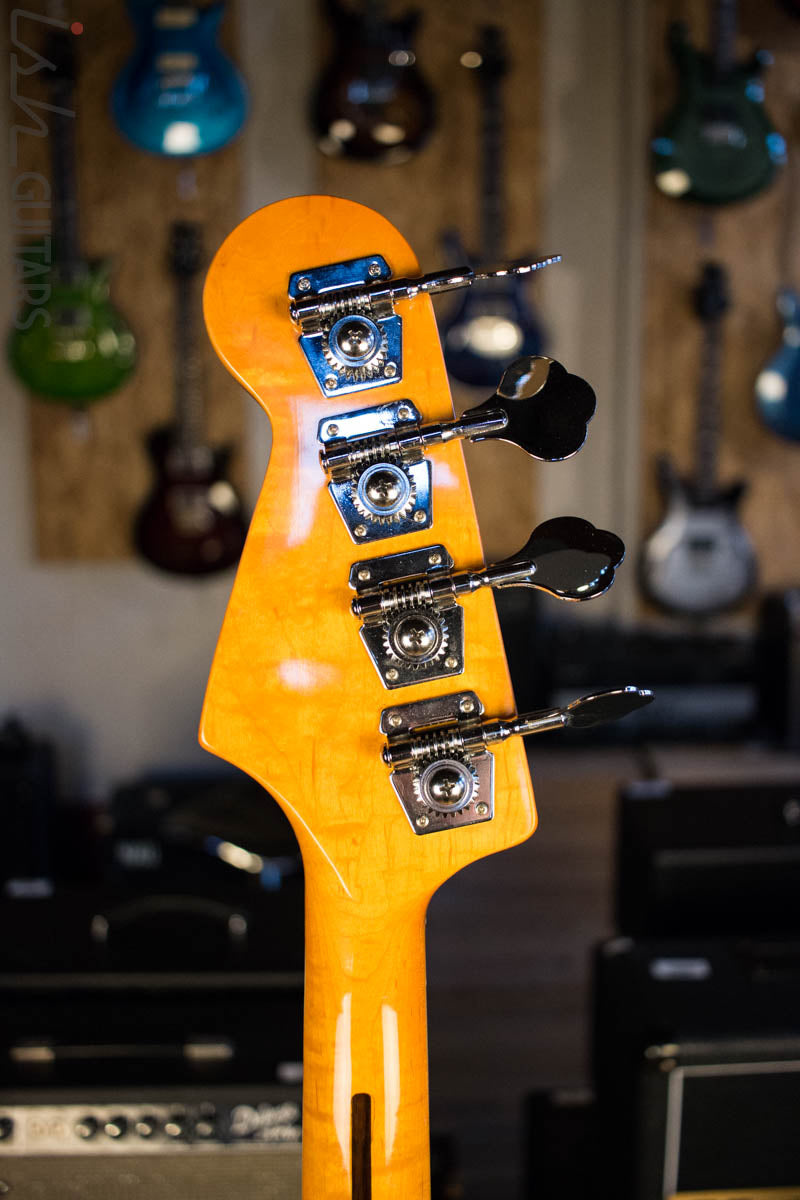 JEB Custom Guitars Jazz Bass Bound Maple Neck w/ Block Inlays