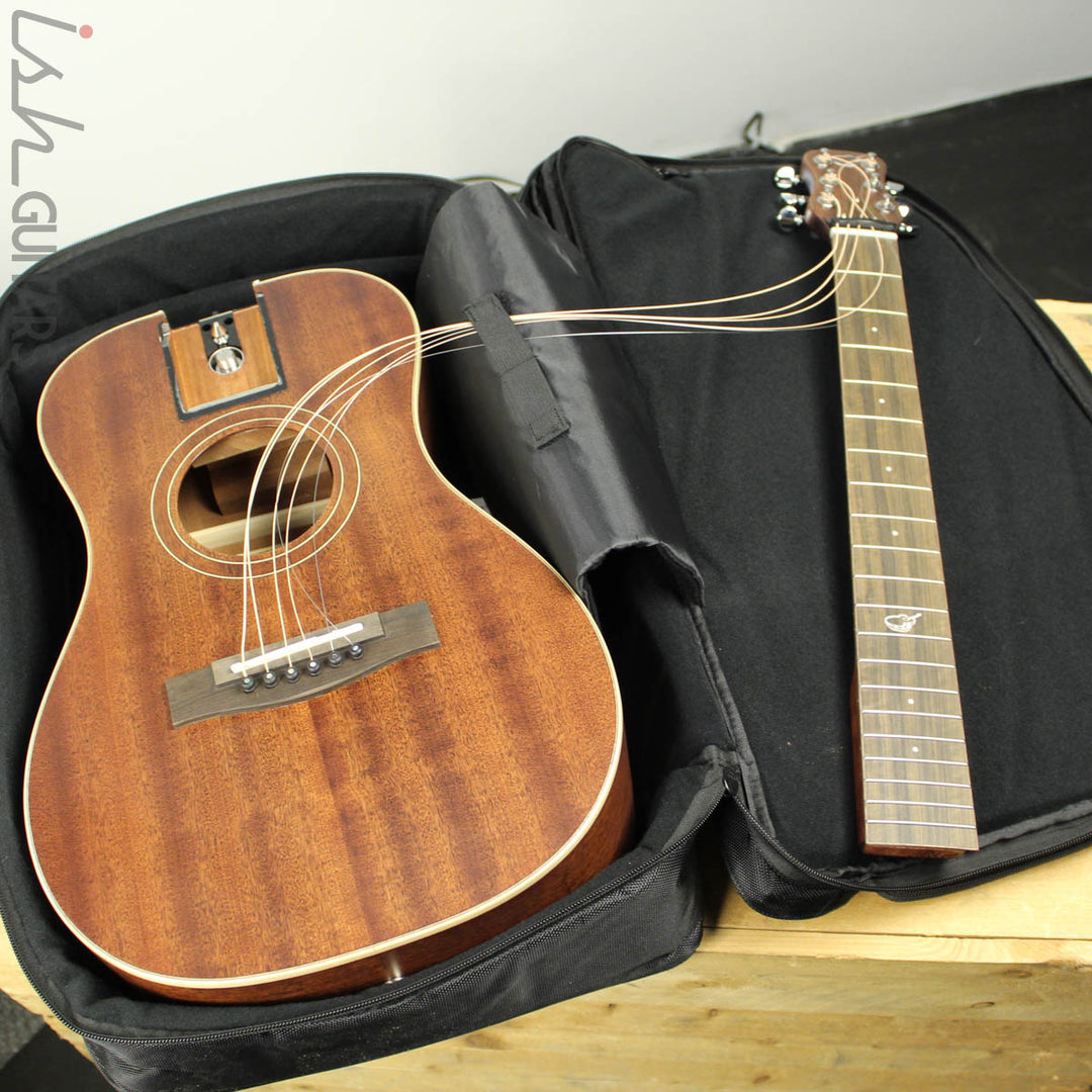 Journey Instruments OF310 Overhead Mahogany Sapele Acoustic Travel Guitar