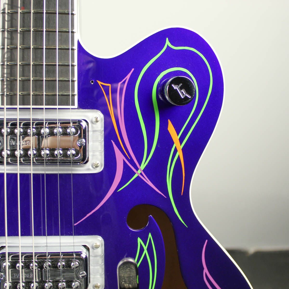 2011 Gretsch Brian Setzer Hot Rod Purple Pinstripe – Ish Guitars