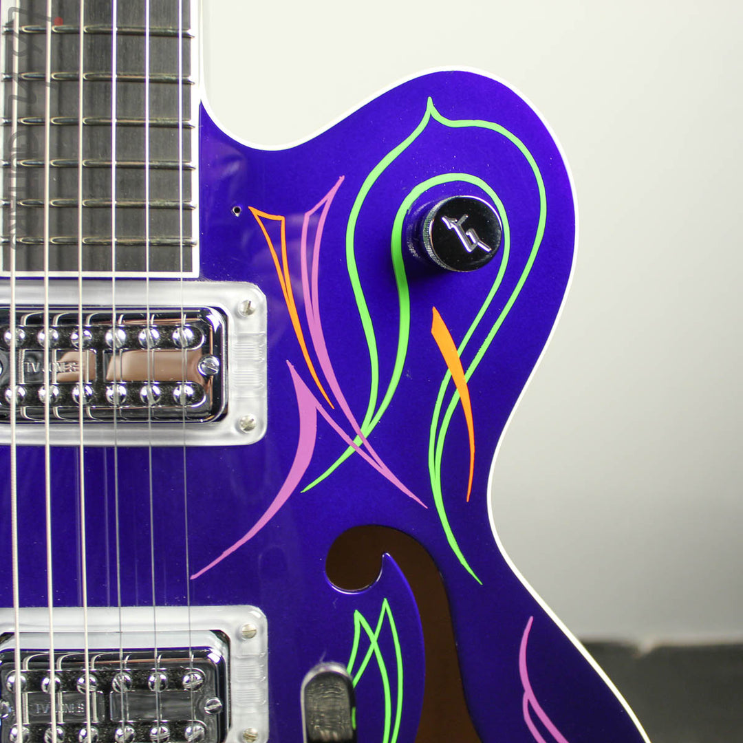 2011 Gretsch Brian Setzer Hot Rod Purple Pinstripe