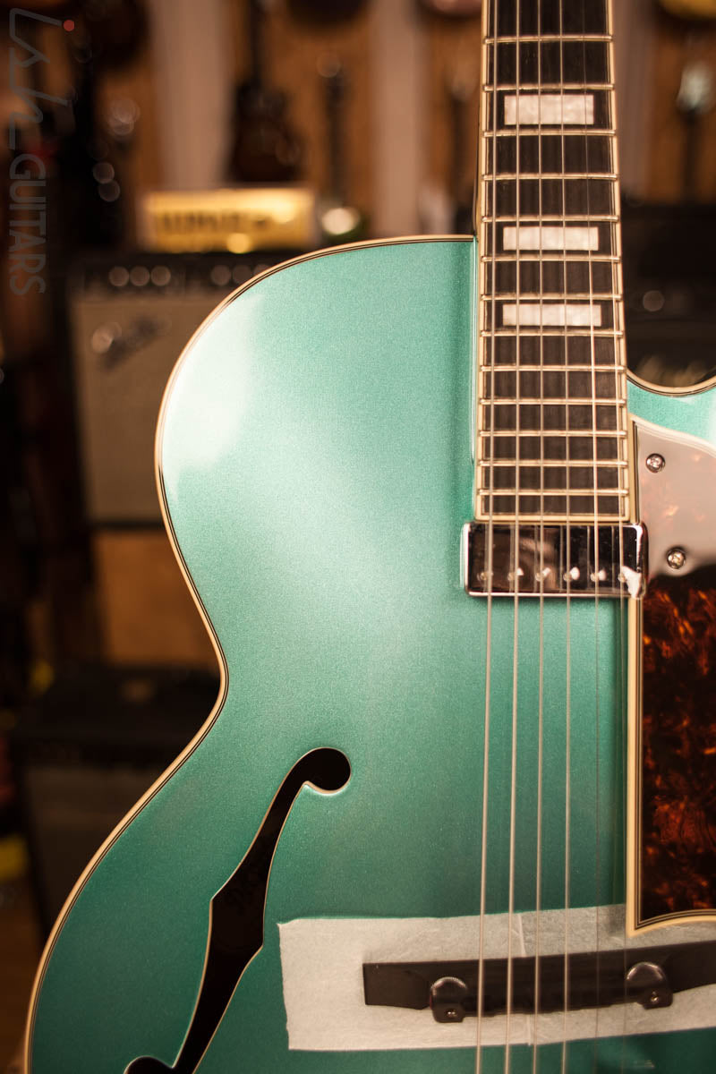 D’Angelico Premier EXL-1 Hollow Body Ocean Turquoise