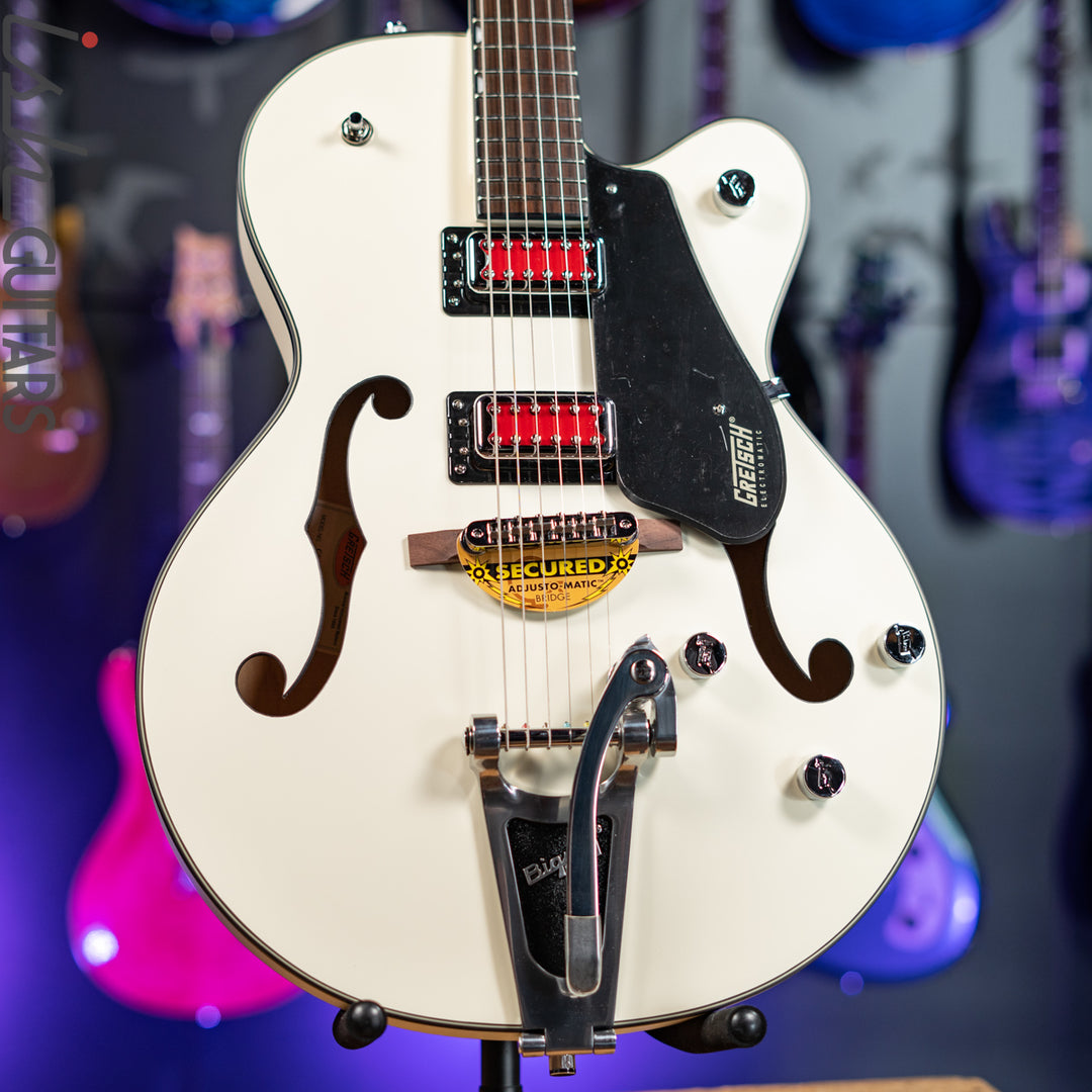 Gretsch G5410T Electromatic “Rat Rod” Hollowbody Vintage White - Demo