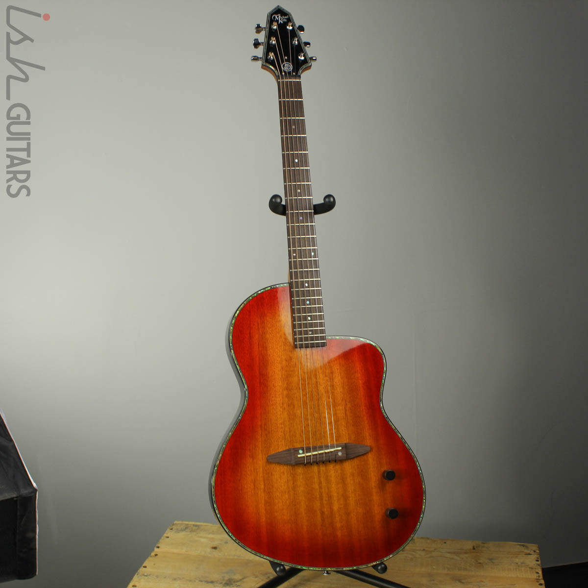 Michael Kelly S6 Rick Turner Sunburst Acoustic Electric Guitar