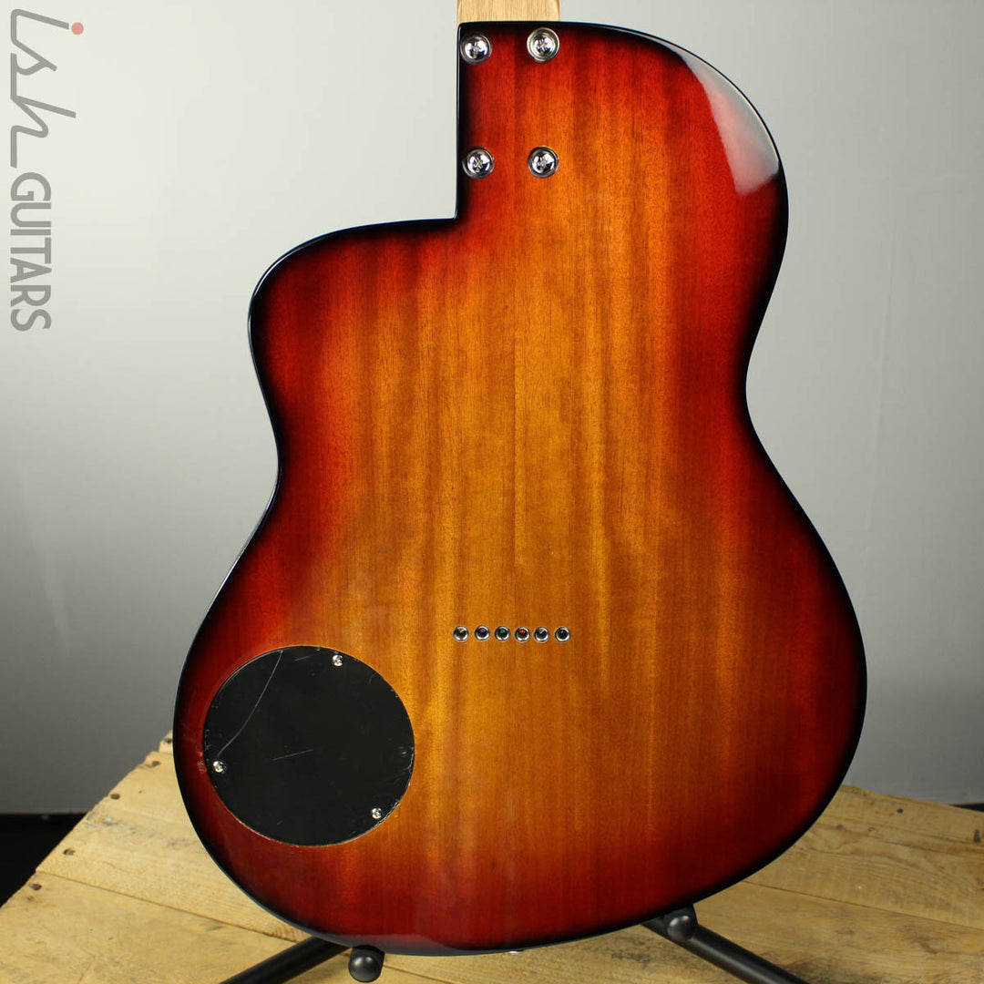 Michael Kelly S6 Rick Turner Sunburst Acoustic Electric Guitar