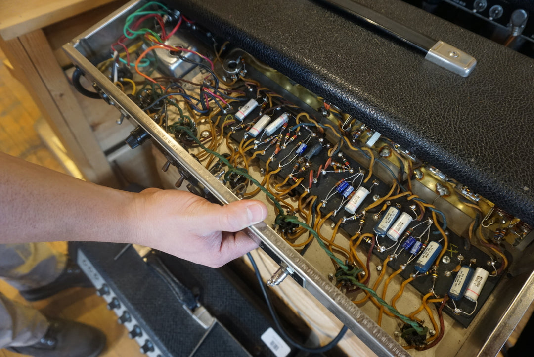 1965 Fender Deluxe Amp Non Reverb Blackface