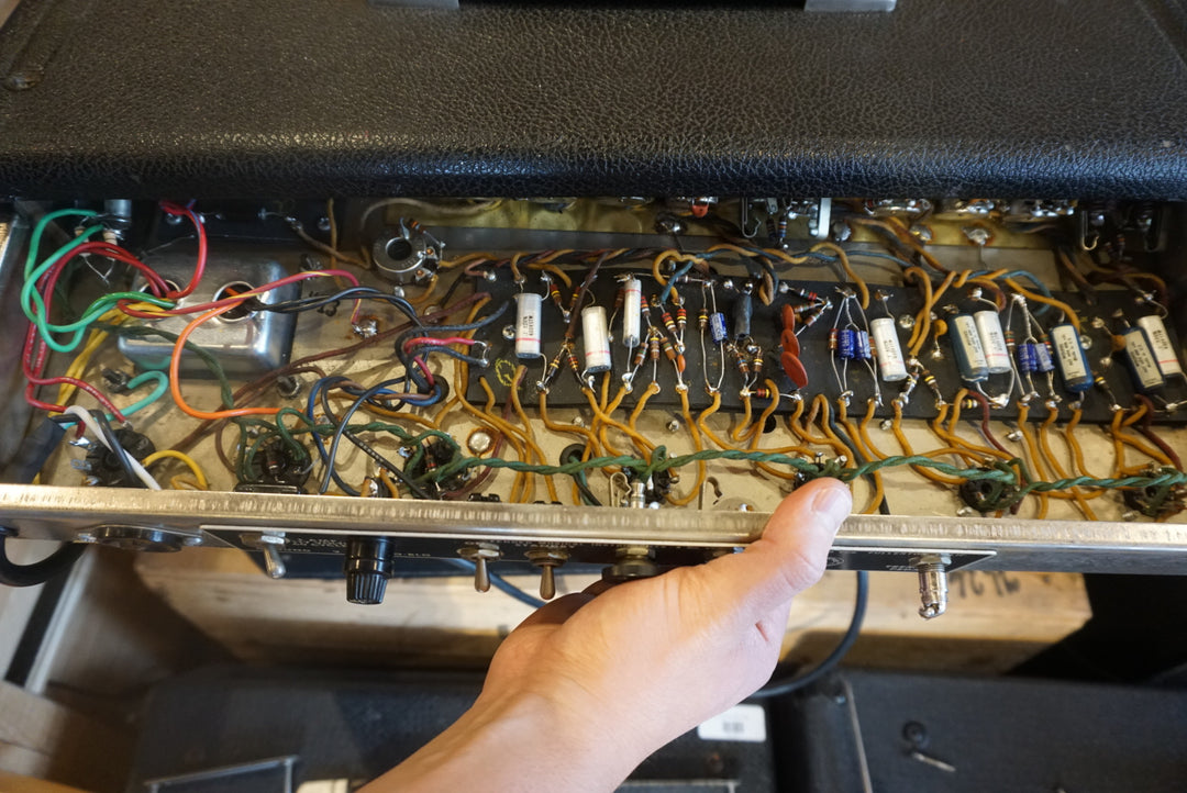 1965 Fender Deluxe Amp Non Reverb Blackface