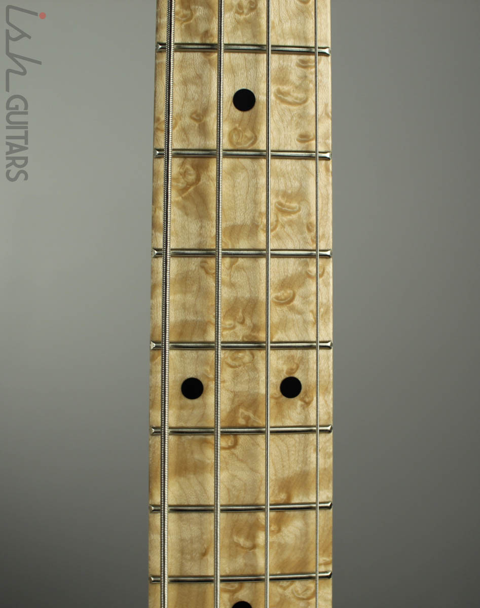 Fodera Yin Yang Deluxe Monarch NAMM 2019 Bass Masur Birch Zebrawood Top