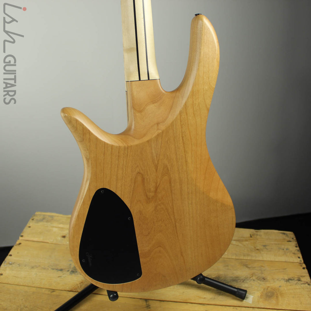 Fodera Yin Yang Deluxe Monarch NAMM 2019 Bass Masur Birch Zebrawood Top